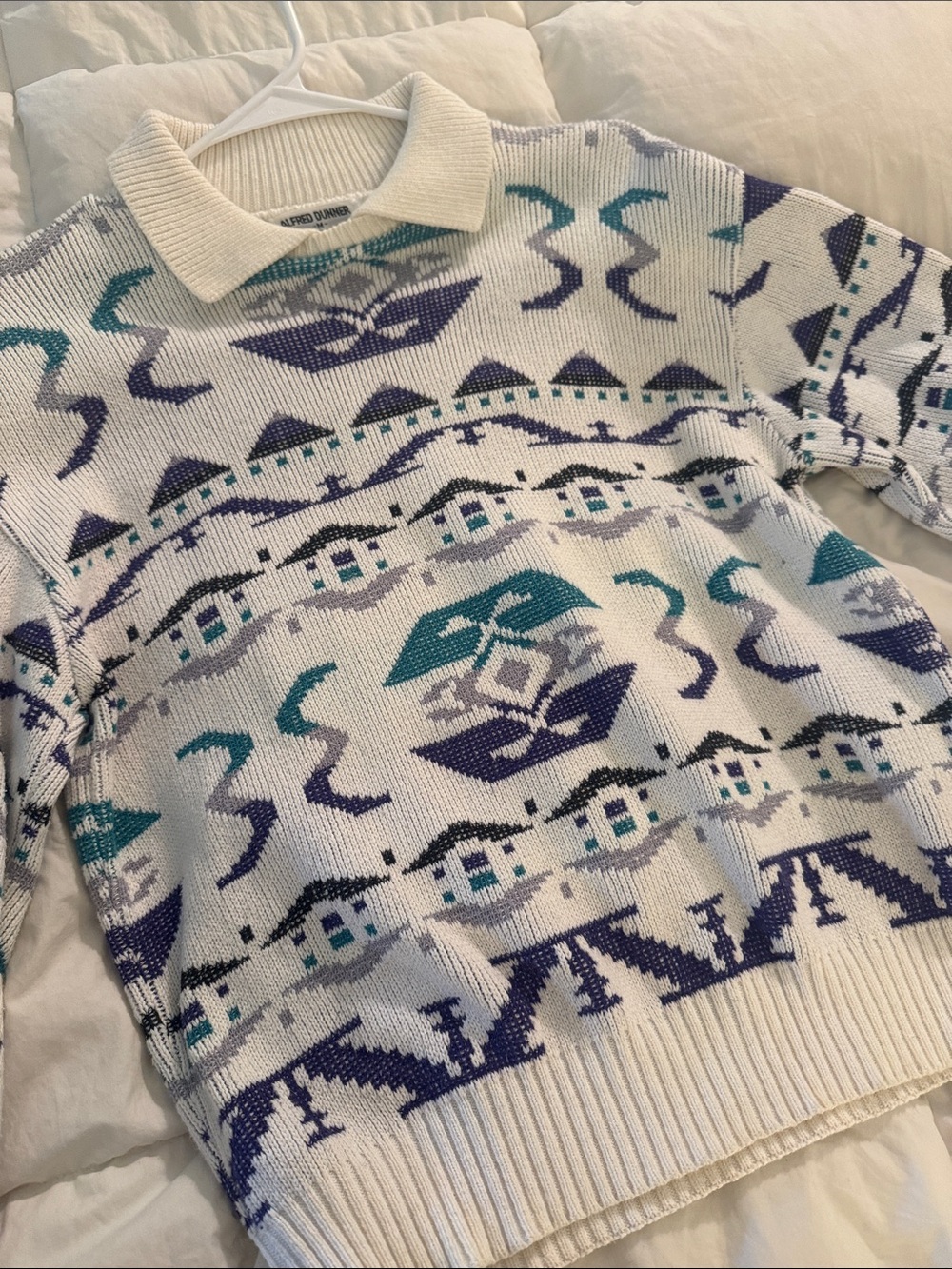 Vintage Alfred Dunner 100% cotton sweater